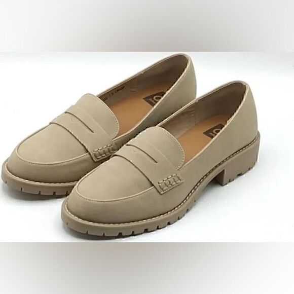 dv by Dolce Vita “Crisp” Classic Penny Loafer/Lug Sole Block Heel - Picture 7 of 9